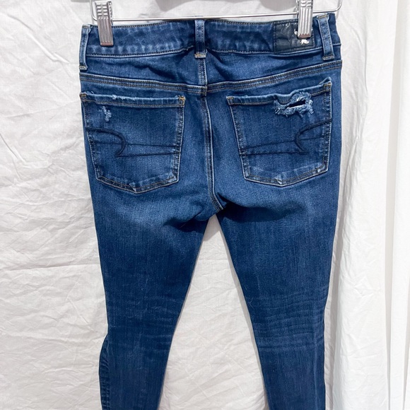 American Eagle Distressed Jeggings Size 2 Short - Picture 2 of 4